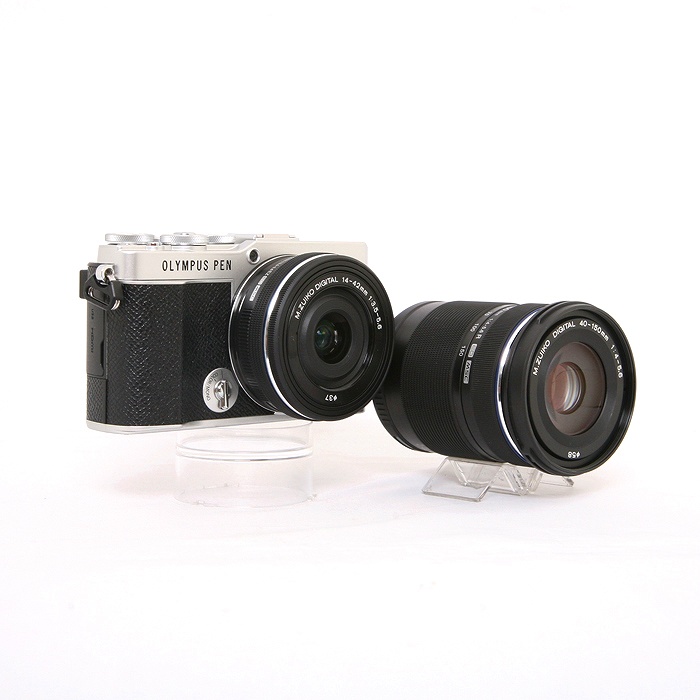 中古】(オリンパス) OLYMPUS E-P7 EZダブルズームキツト シルバー