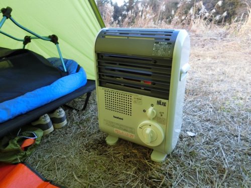 イワタニの風暖は冬キャンプでも大活躍！暖かさと使いやすさが最高