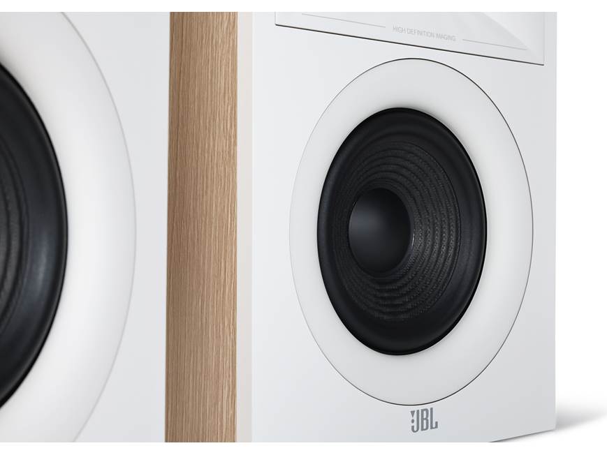 JBL Stage 240B (Latte) Bookshelf speakers (Latte) at Crutchfield
