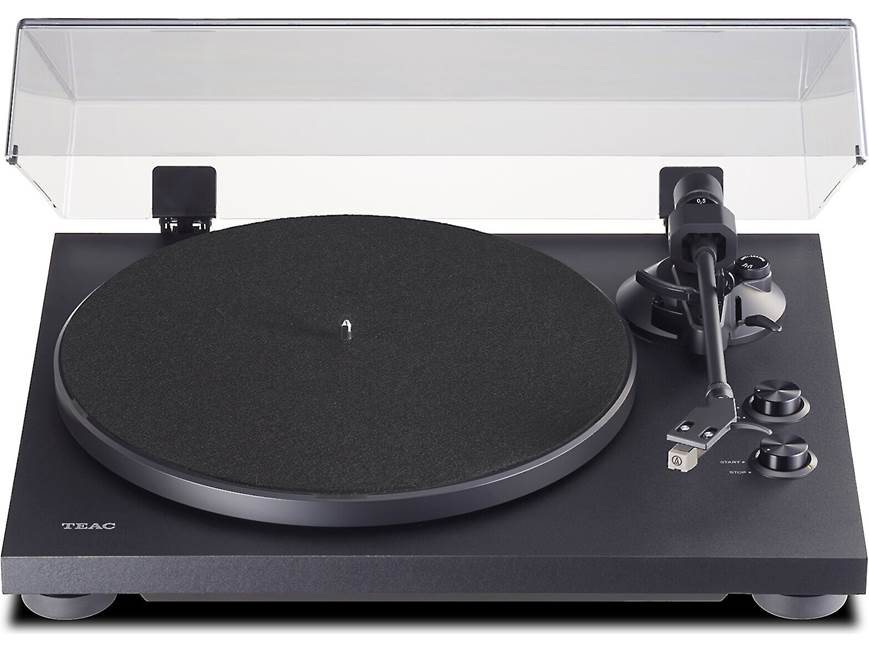 TEAC TN-280BT-A3 (Black) Manual belt-drive turntable with built-in