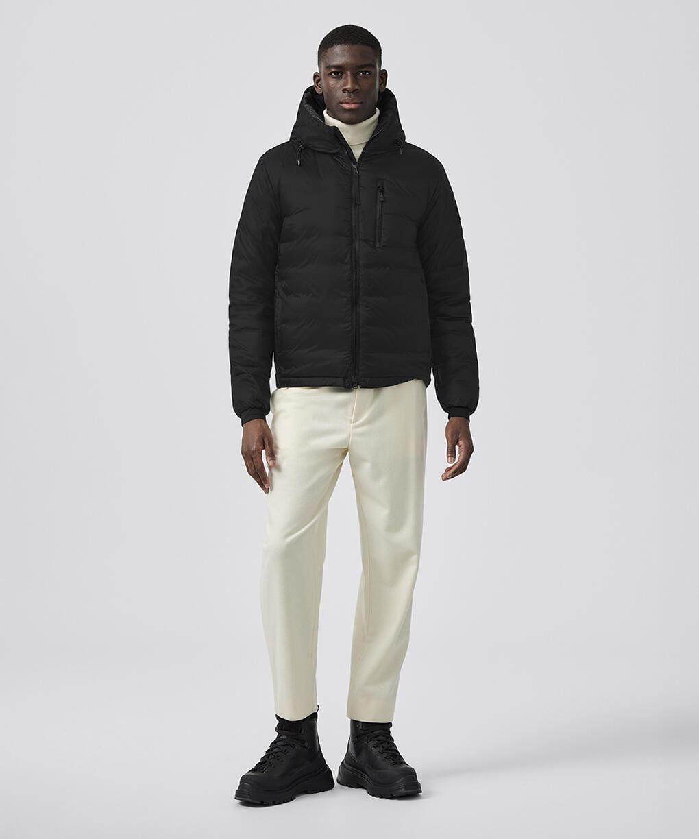 ロッジ フーディー ブラックレーベル(5078MB)｜カナダグース (CANADA