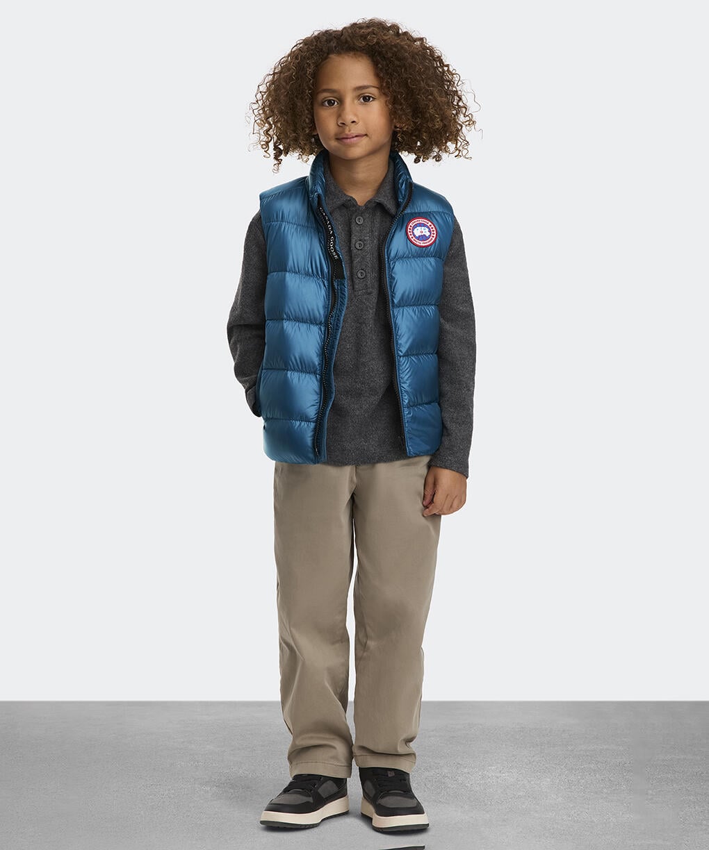 キッズ クロフトン ベスト(5472K)｜カナダグース (CANADA GOOSE) 日本