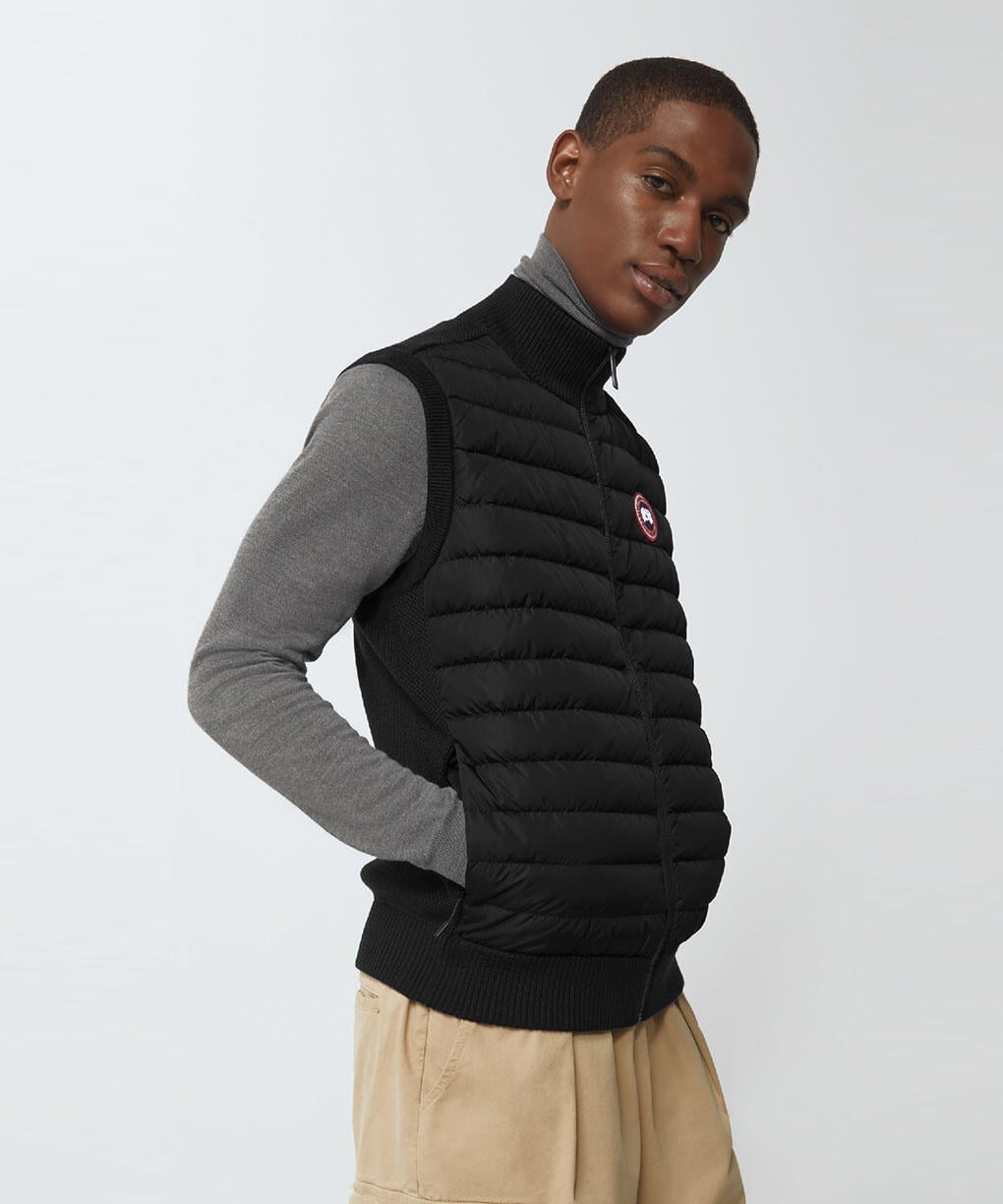 ハイブリッジ ニット ベスト(6829M)｜カナダグース (CANADA GOOSE