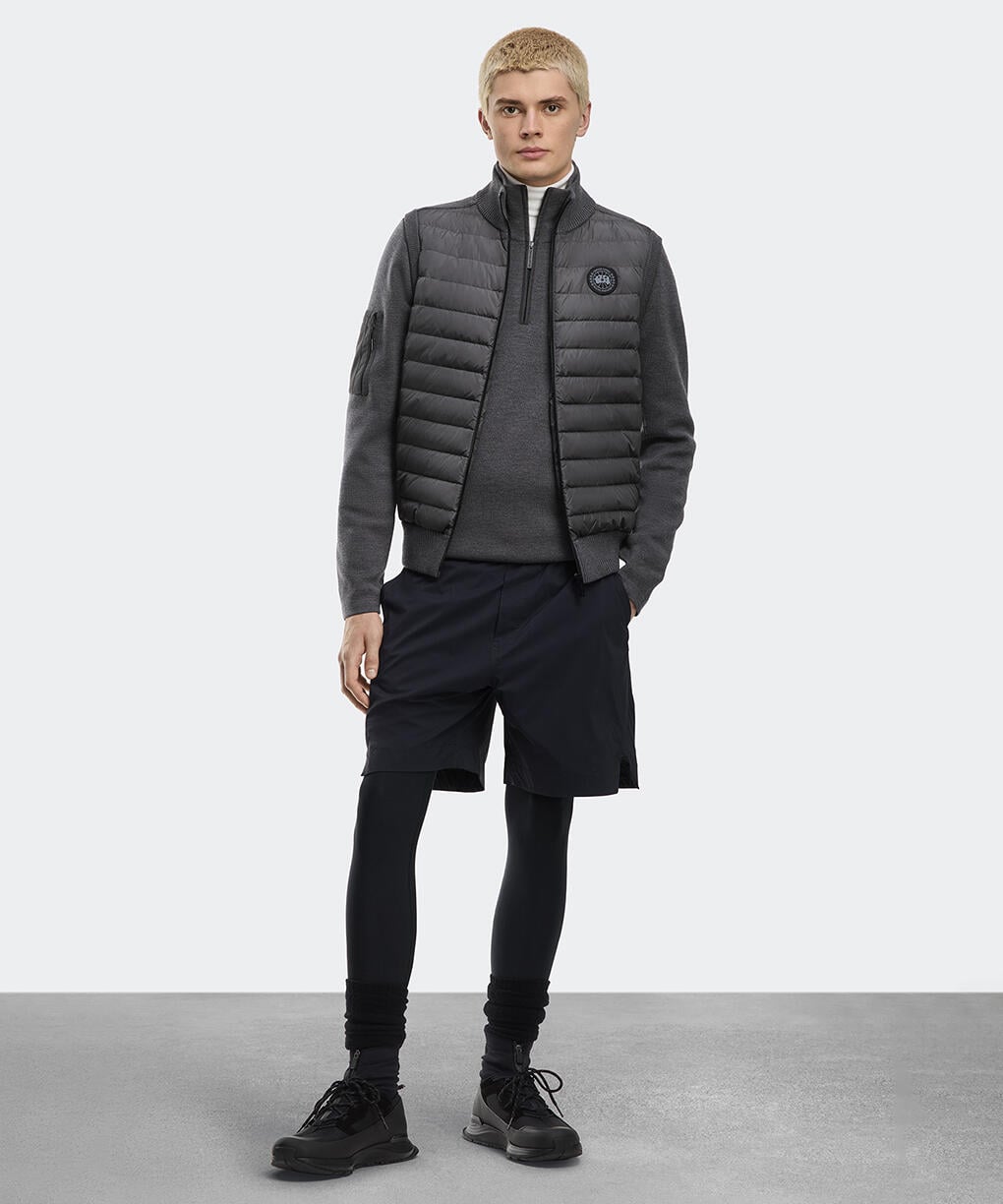 メンズ ハイブリッジ ニット ジャケット(6830M)｜カナダグース (CANADA