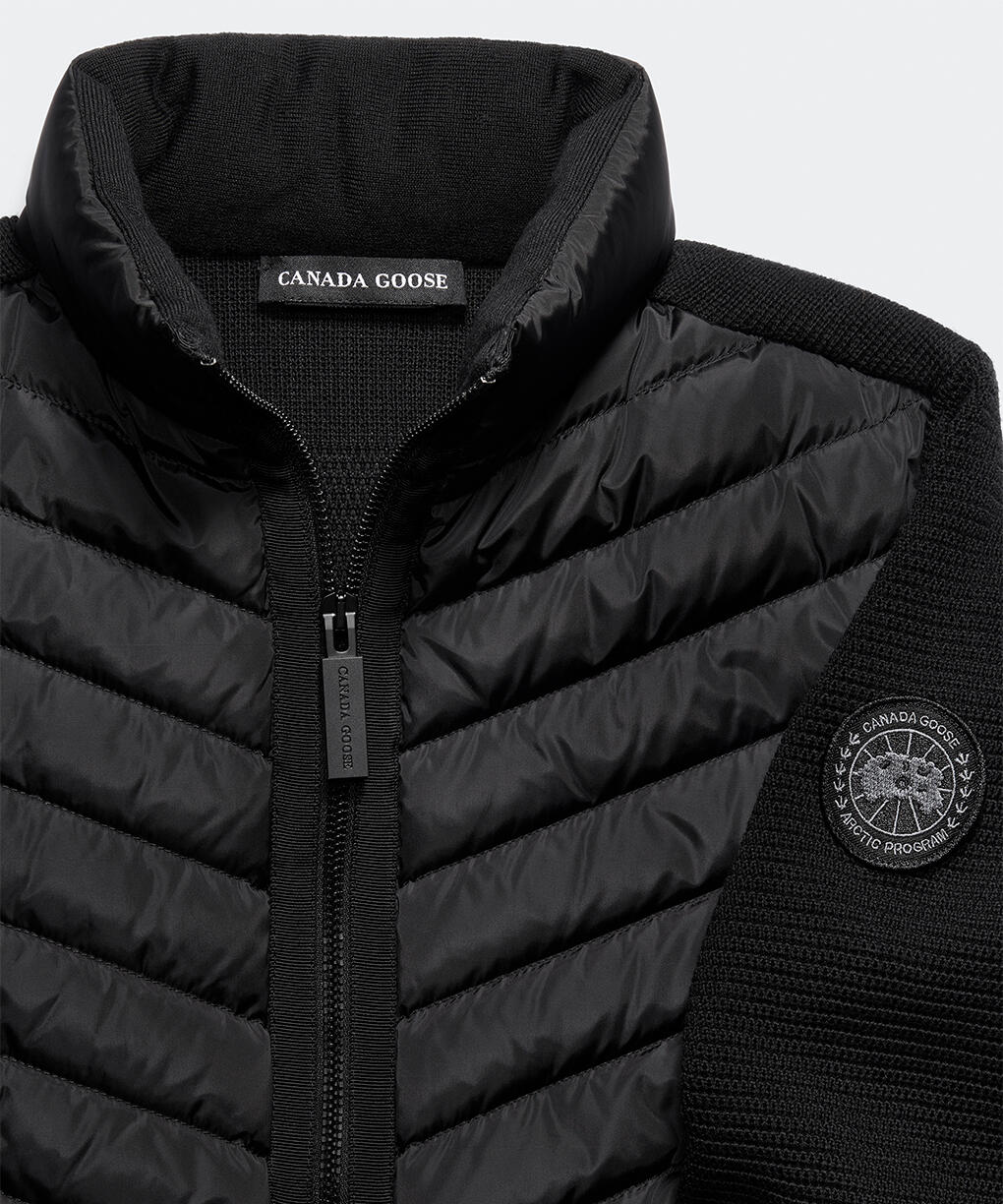 ハイブリッジ ニット ジャケット ブラックレーベル(6830LB)｜カナダ