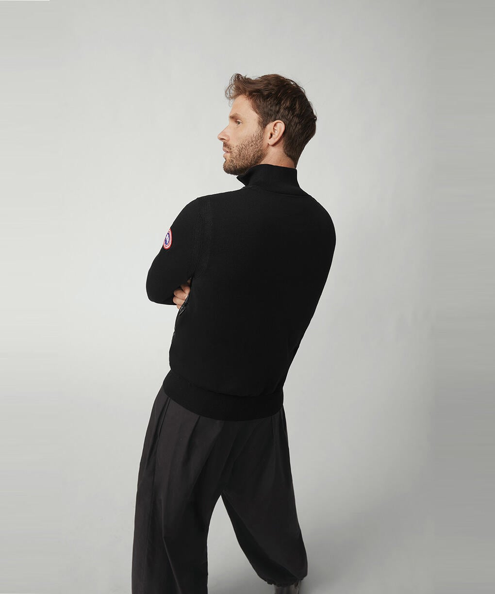 ハイブリッジ ニット ジャケット パッカブル(6893M)｜カナダグース