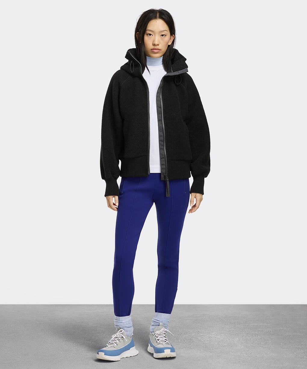 シムコー オーバーサイズ フーディー カインド ハイパイル フリース