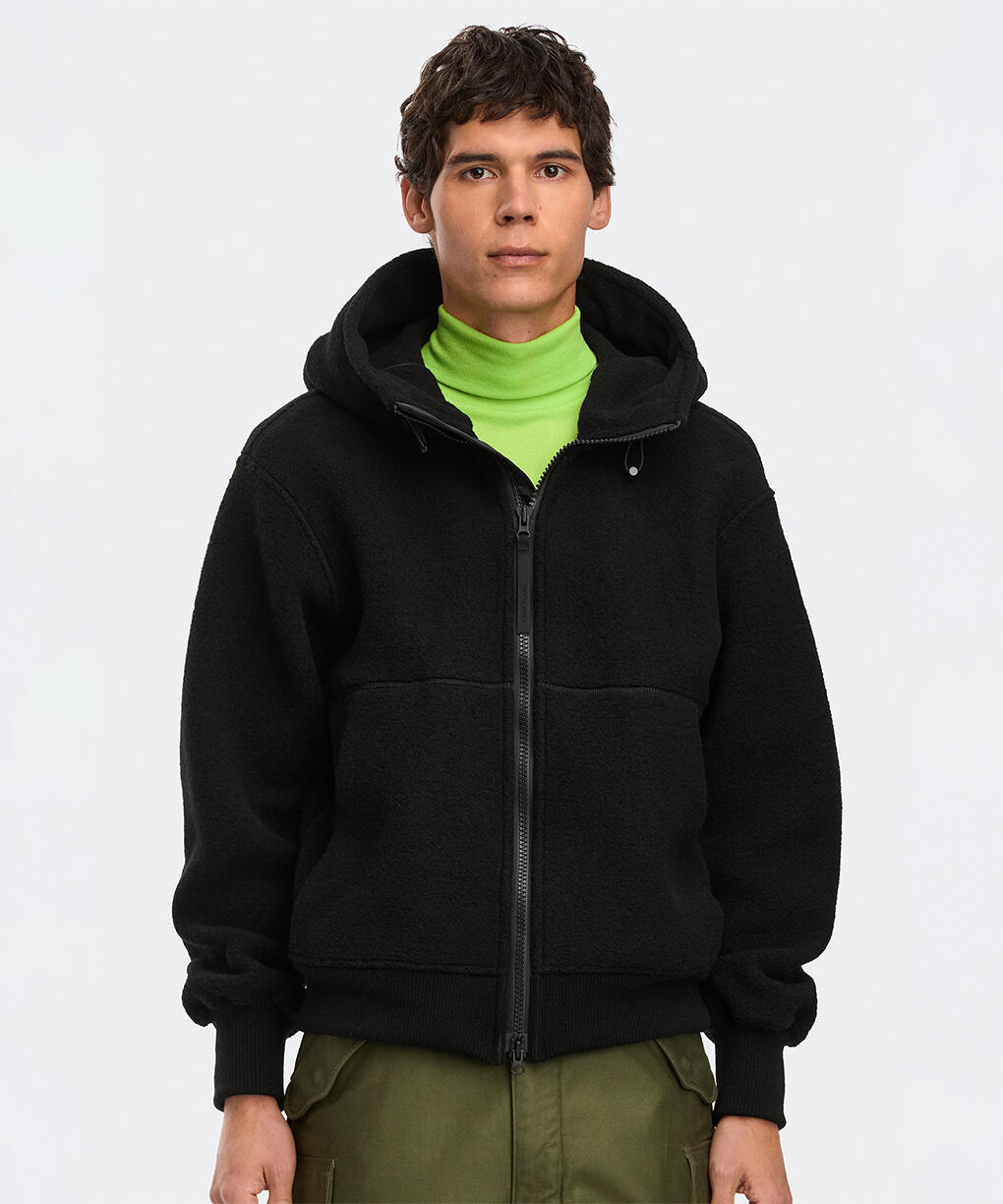 メンズ チリワック フリース ボンバー ブラックレーベル(7220MB