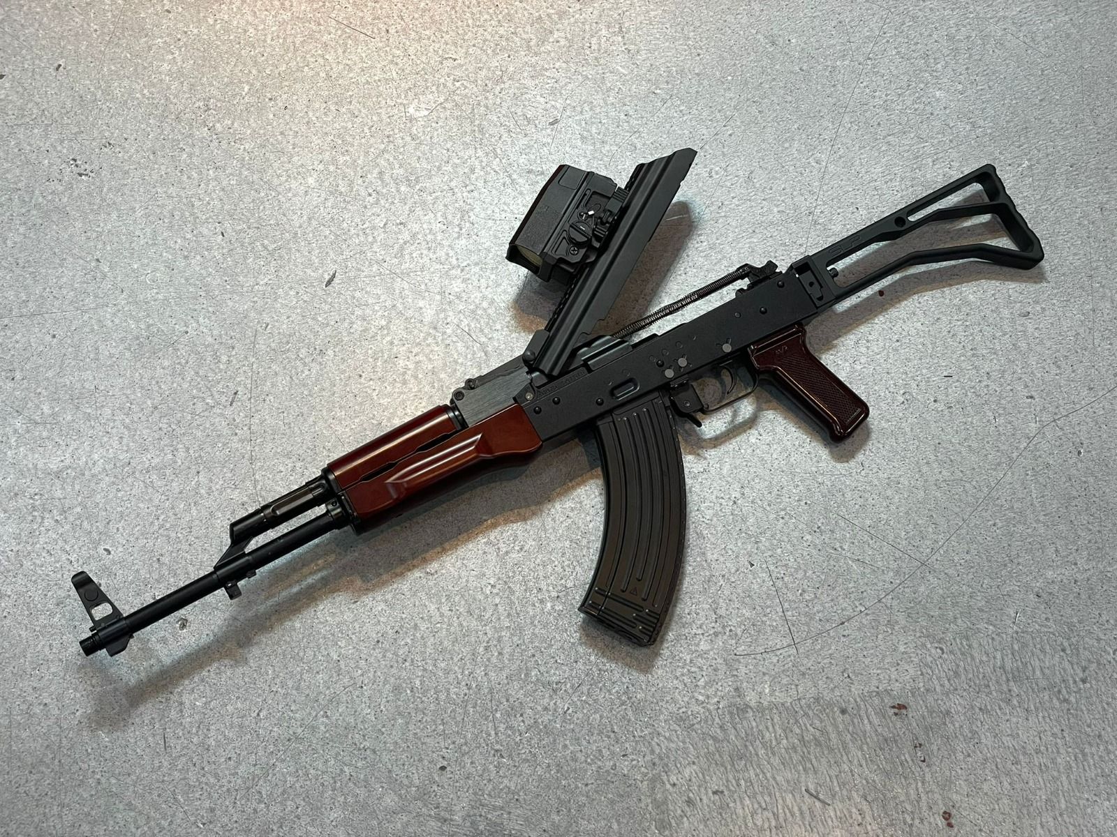 C&C Tac Dog Leg Top Rail Dust Cover Gen 3 Krinkov AK Style for