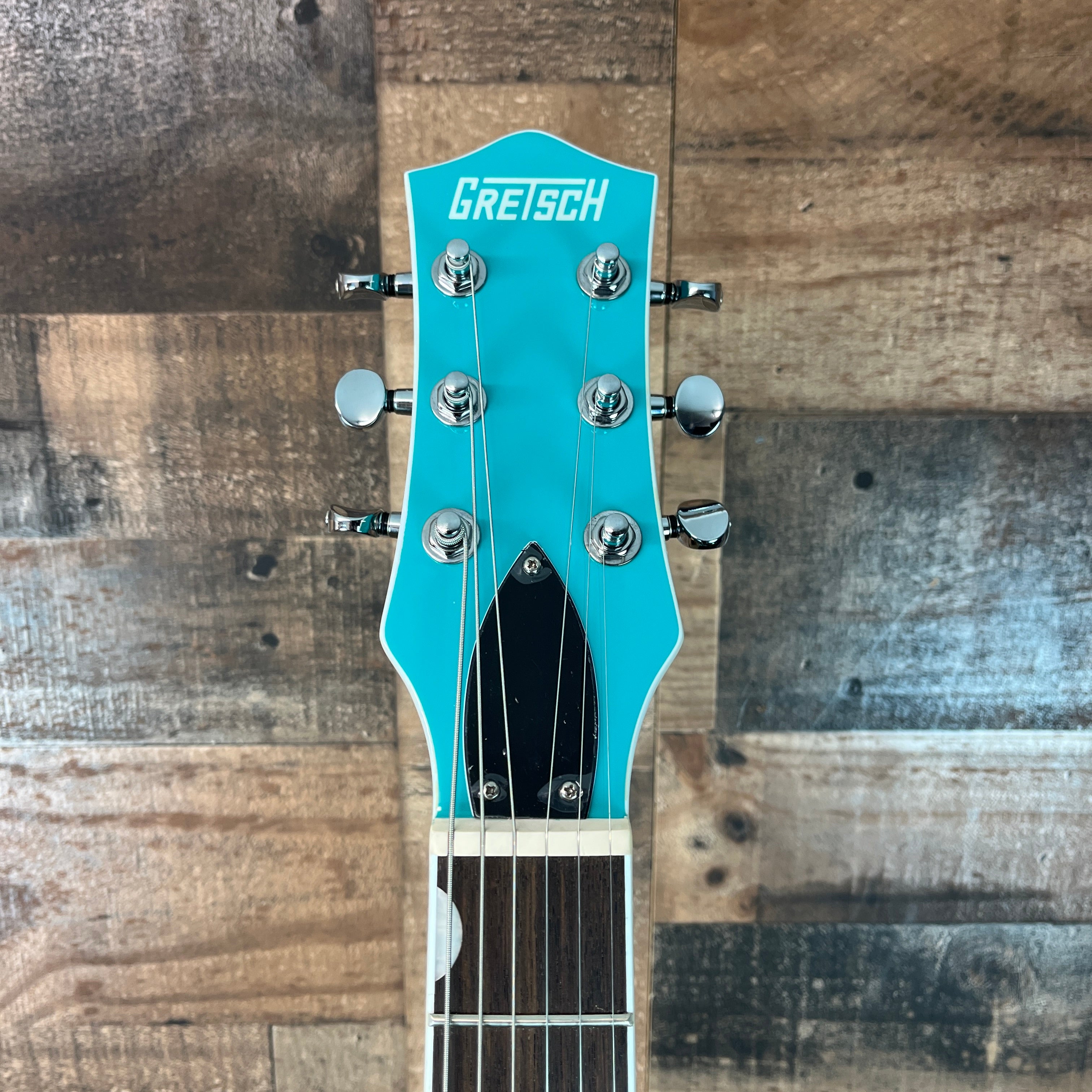 Gretsch G5232T Electromatic Double Jet FT with Bigsby, Caicos Green, 3