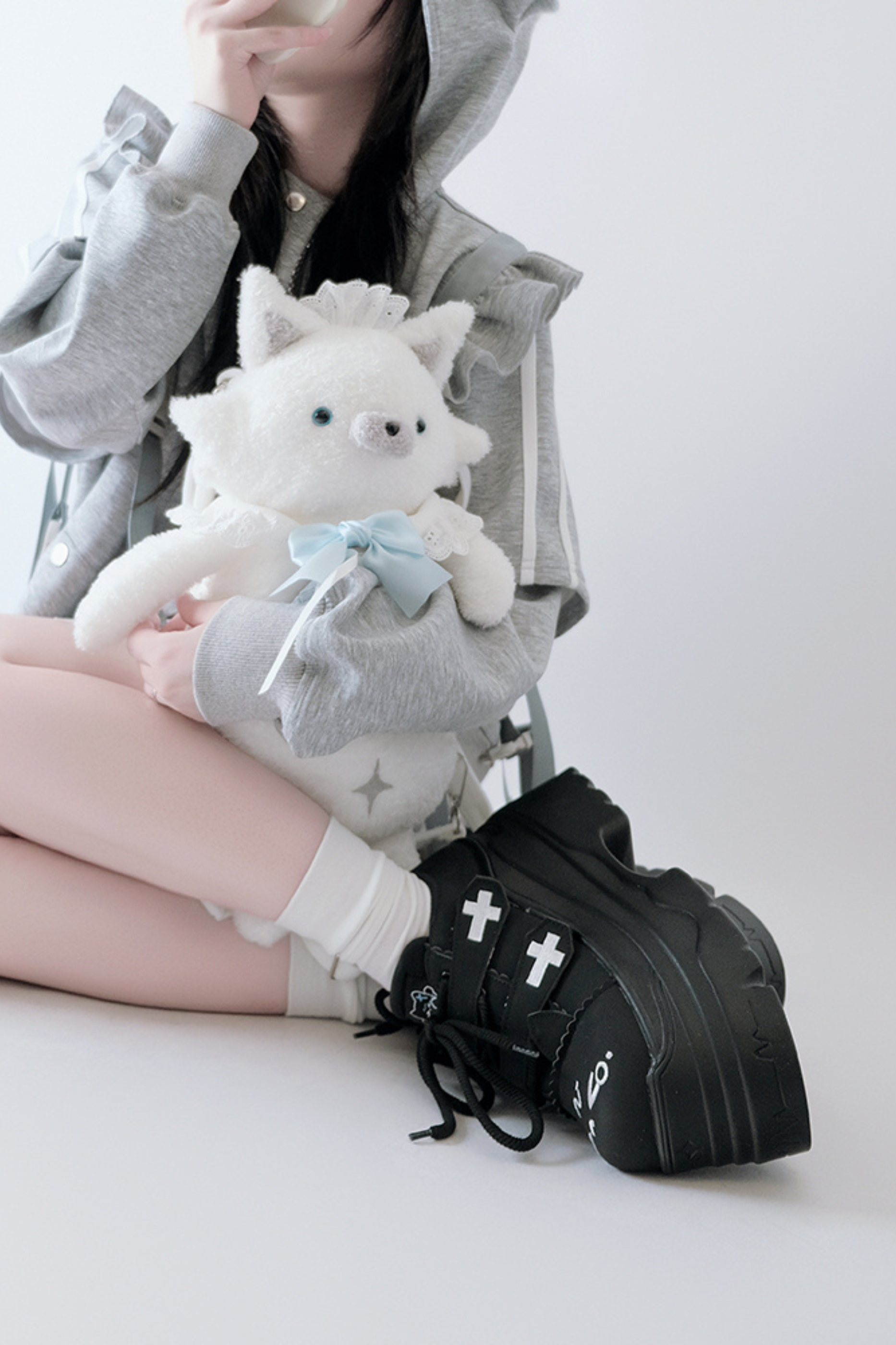 天使界隈］サブカルクロス厚底 靴 シューズ【BFL8R8】 – candymoon