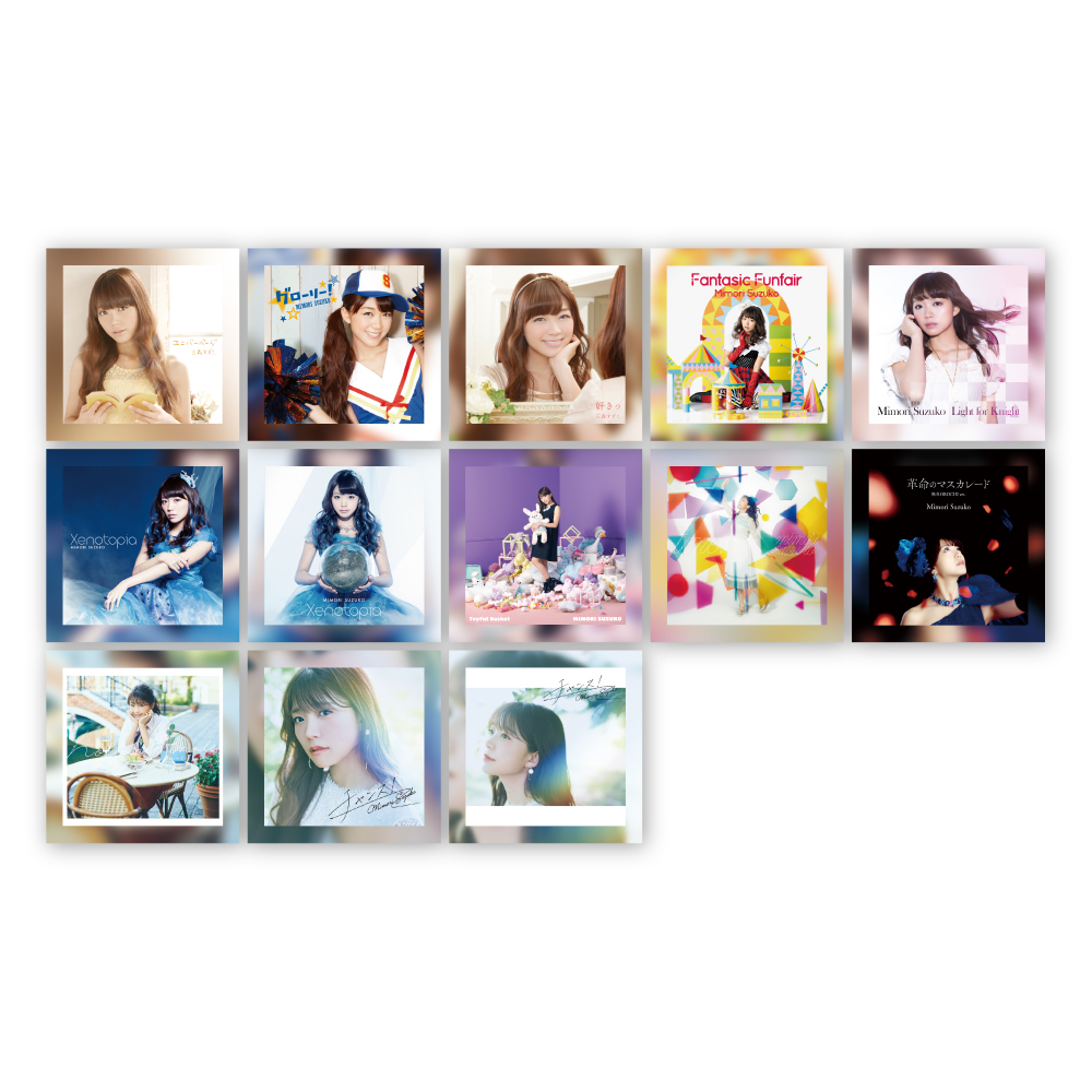 CDジャケ写マグネット ランダム13種 ~Red~(みもパ！ 10周年スペシャル