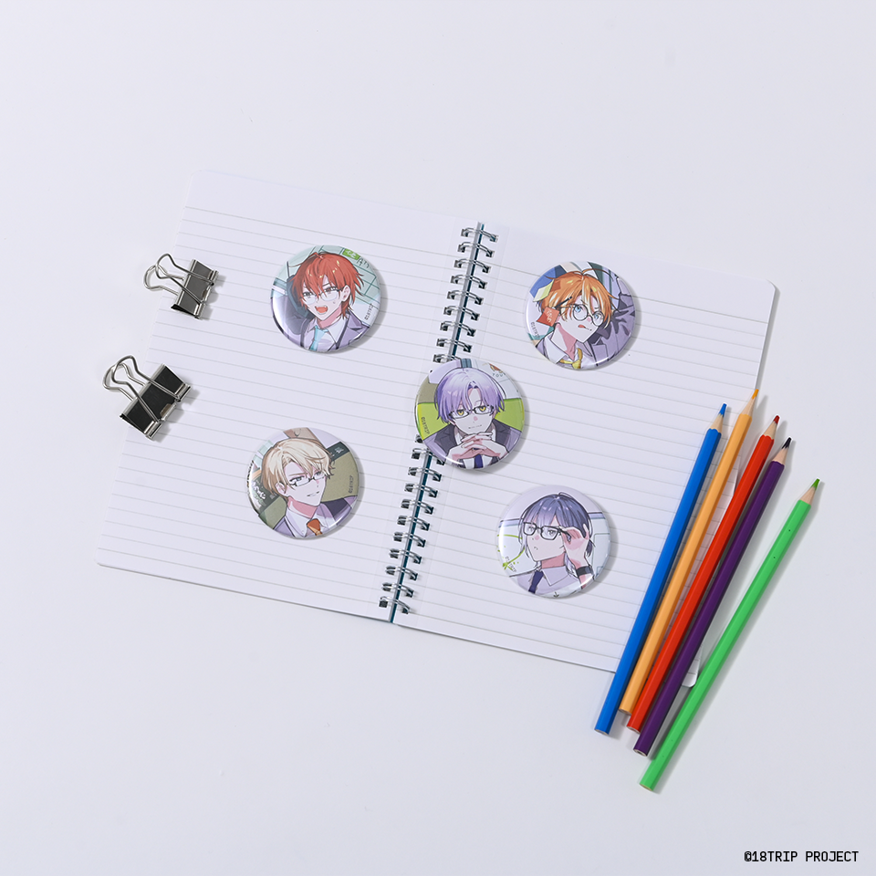 二次販売】缶バッジセット(18TRIP presents “HAMAツアーズ全体会議