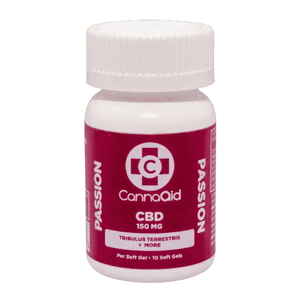 Buy CBD Passion Soft Gels 1500mg - 10 Pack Vegan