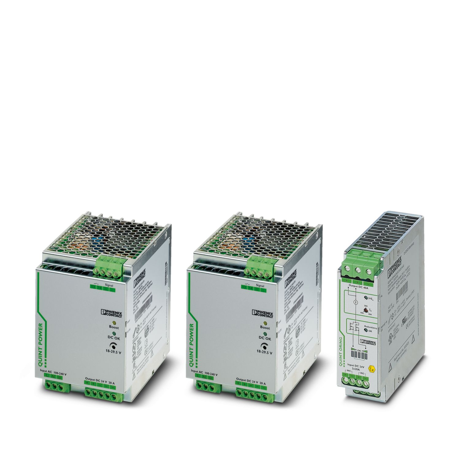 QUINT-PS/1AC/24DC/20 - 電源 - 2866776 | Phoenix Contact