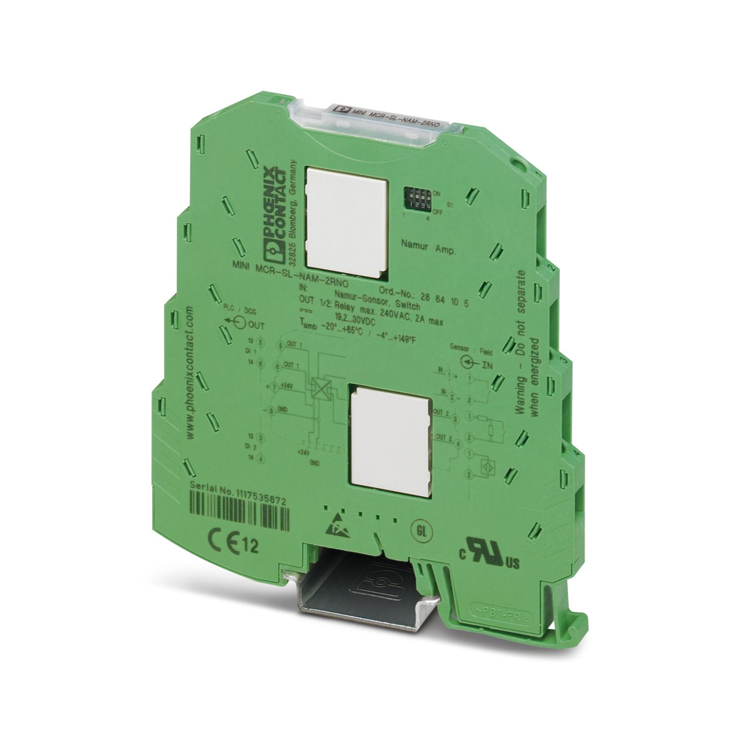 MINI MCR-SL-NAM-2RNO - Switching amplifier - 2864105 | Phoenix Contact