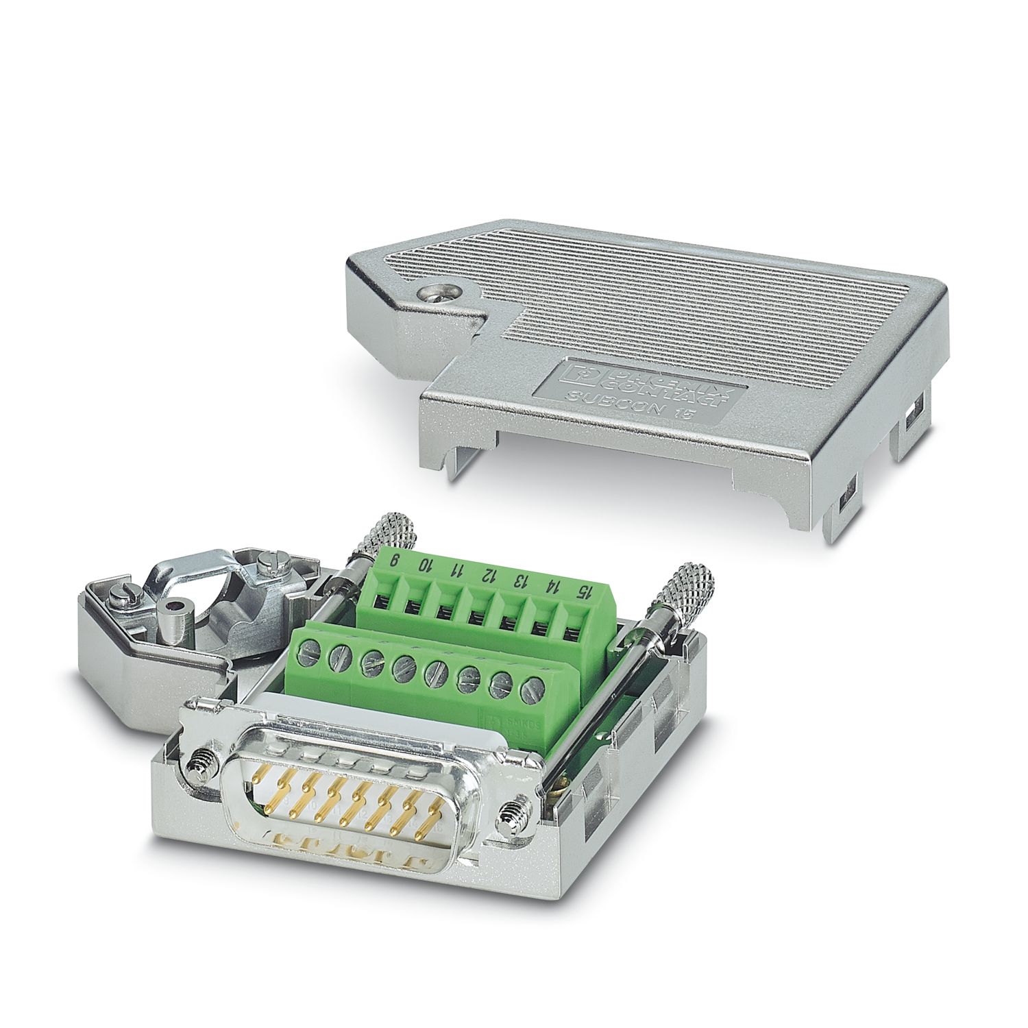 SUBCON 15/M-SH - D-SUB bus connector - 2761606 | Phoenix Contact