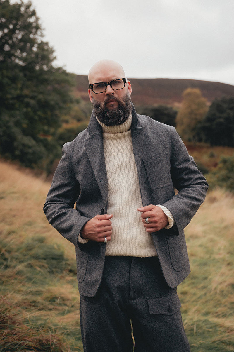 ナイジェル・ケーボン】MAN / LE5 サンディーアーバインジャケット