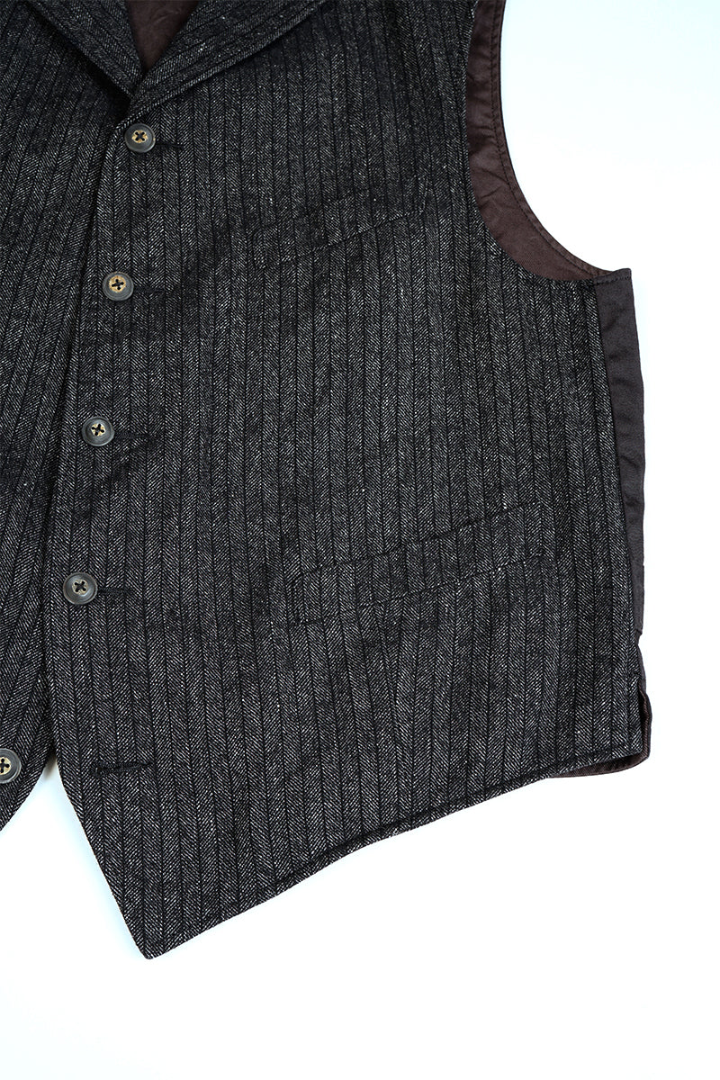 ナイジェル・ケーボン】MAN / ブラックスミスベスト - ストライプ