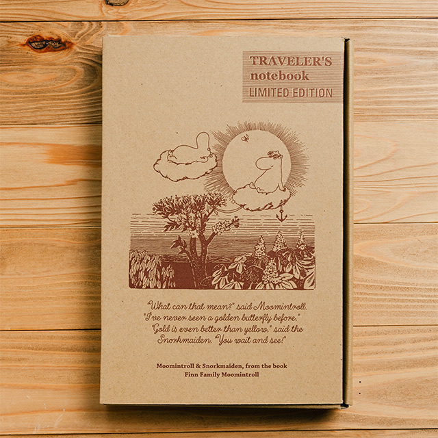MOOMIN SHOP ONLINE】TRAVELER'S COMPANY トラベラーズノートセット