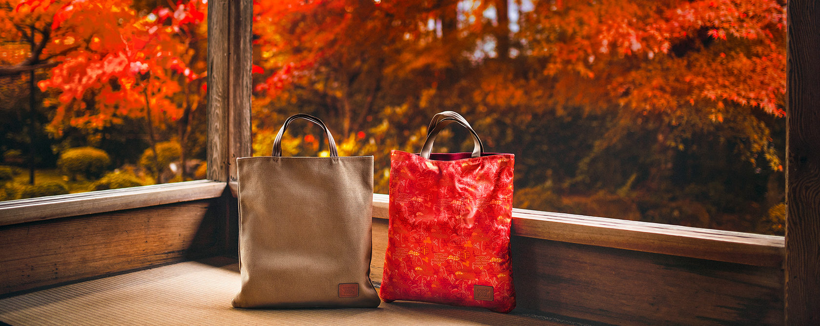 Milano Canvas|caedeKyoto[カエデ京都] 紅葉と伝統美を引き継ぐバッグ