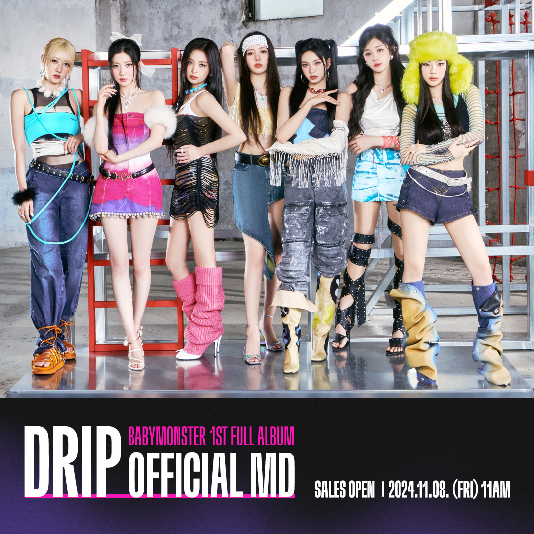 DRIP] BABYMONSTER POP-UP CARD SET - YG SELECT