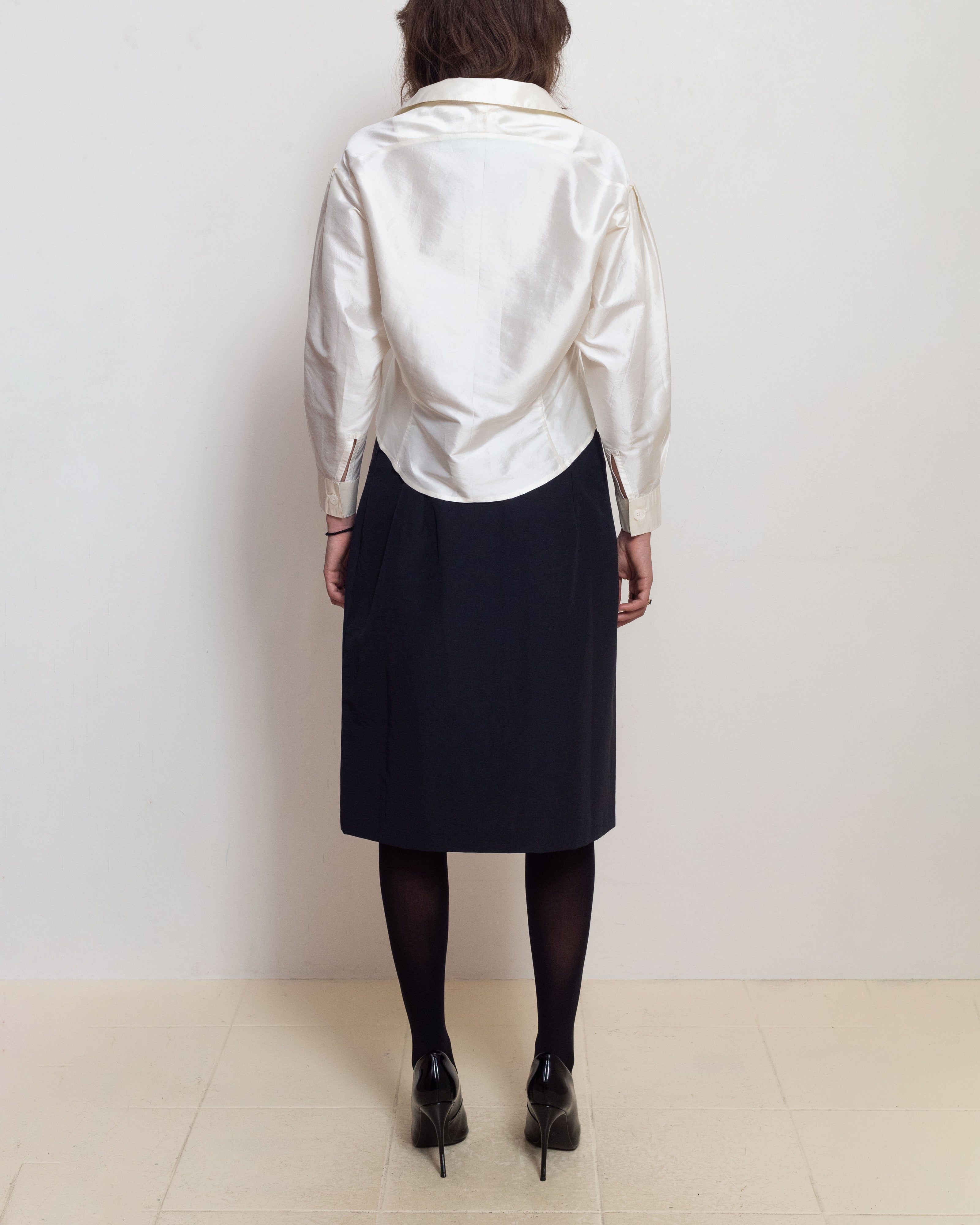 Café Forgot — White Bianca Top