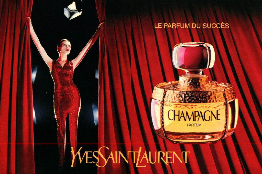 新品 廃盤 イヴ・サンローラン シャンパーニュ Champagne 100ml YVES