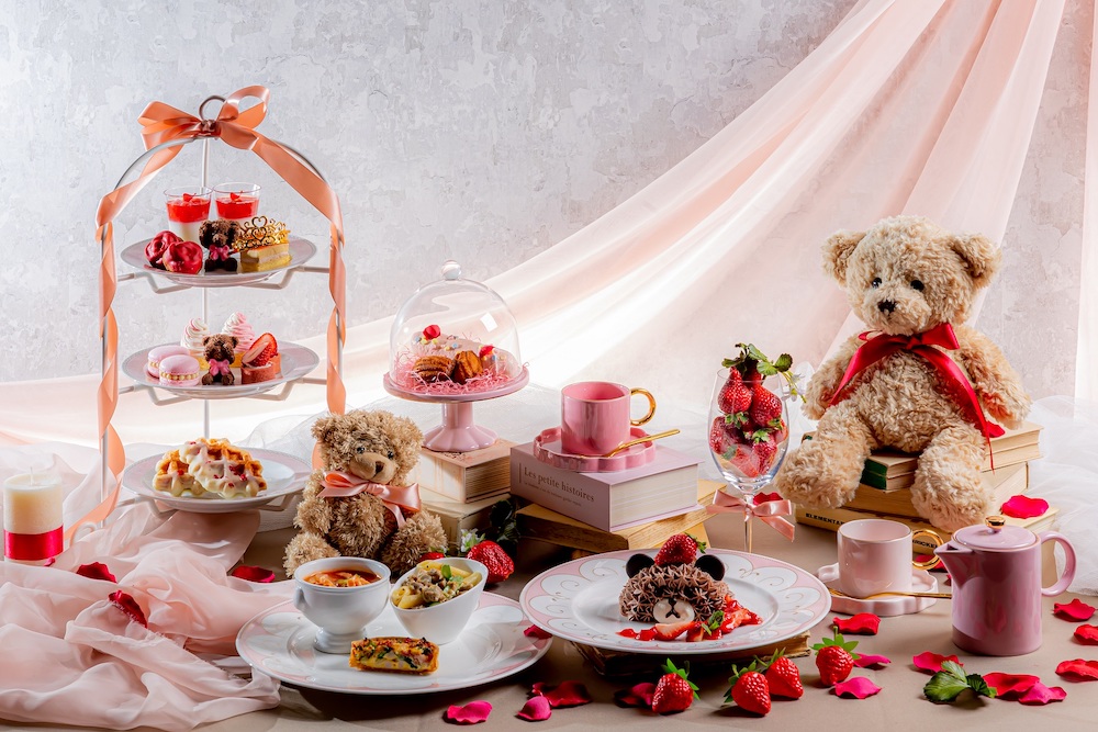 心斎橋：クマさんと苺の「クラシカルレディーのスプリングアフタヌーン