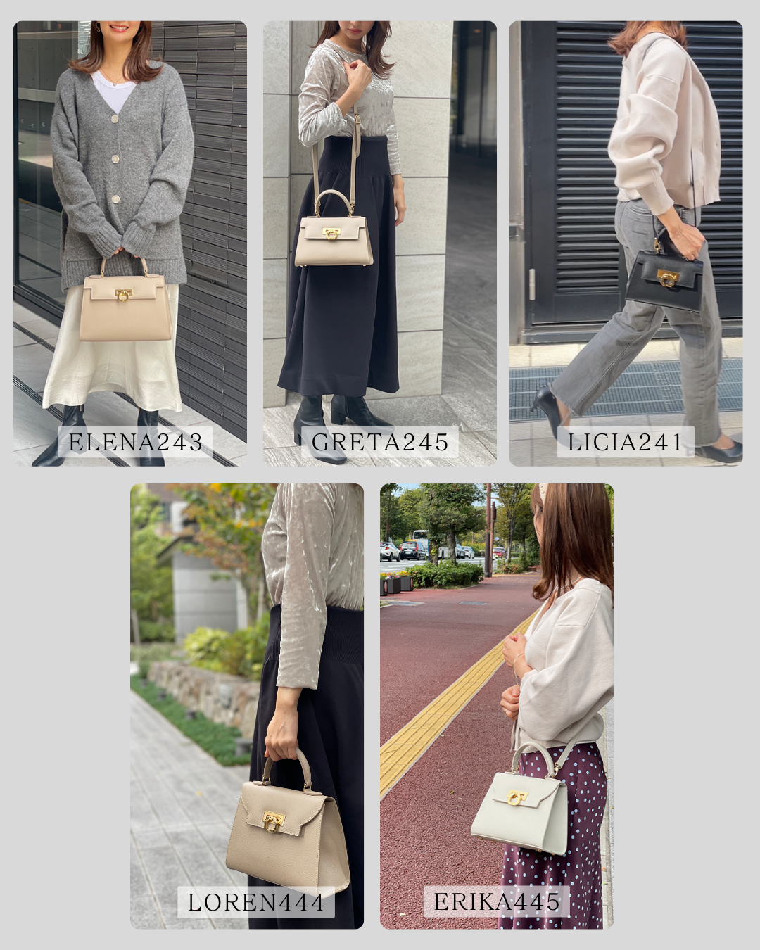 CARBOTTI カルボッティ ELENA243 ハンドバッグ レザー バッグ – CALIDA