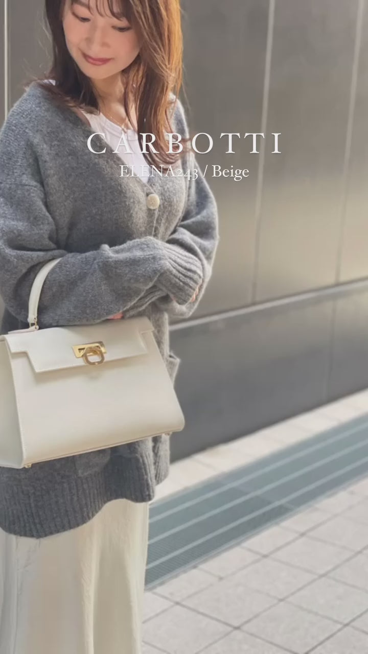 CARBOTTI カルボッティ ELENA243 ハンドバッグ レザー バッグ – CALIDA