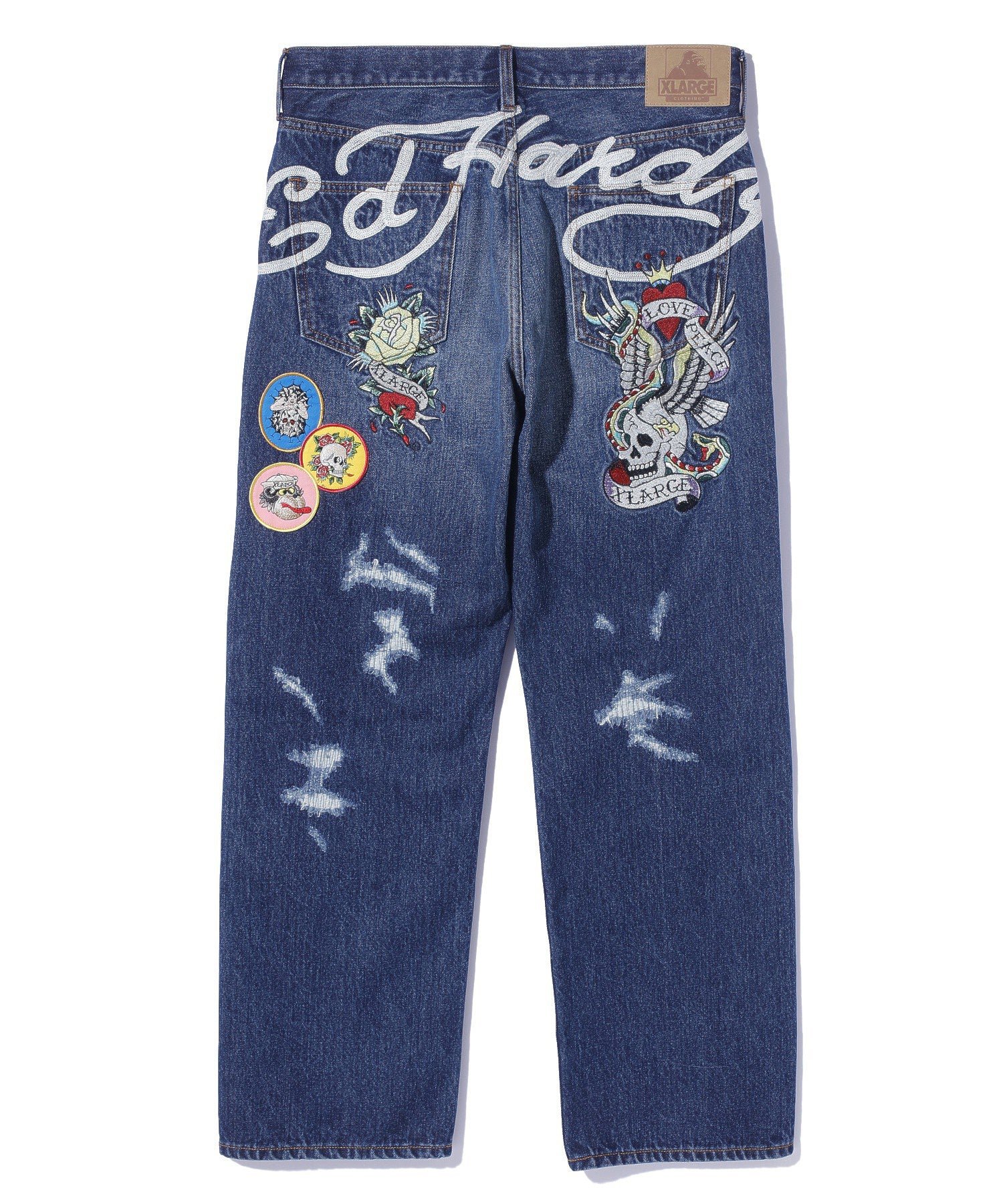 XLARGE×ED HARDY CRASH DENIM PANTS – calif（カリフ）公式サイト