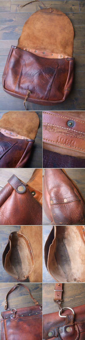 1960's “ US Mail Bag ( メールバッグ ) ” レザー (2) - CAPRi SHOP