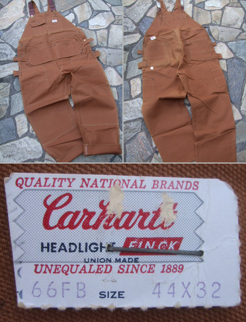 1960's DEAD STOCK カーハート（Carhartt） オーバーオール - CAPRi SHOP
