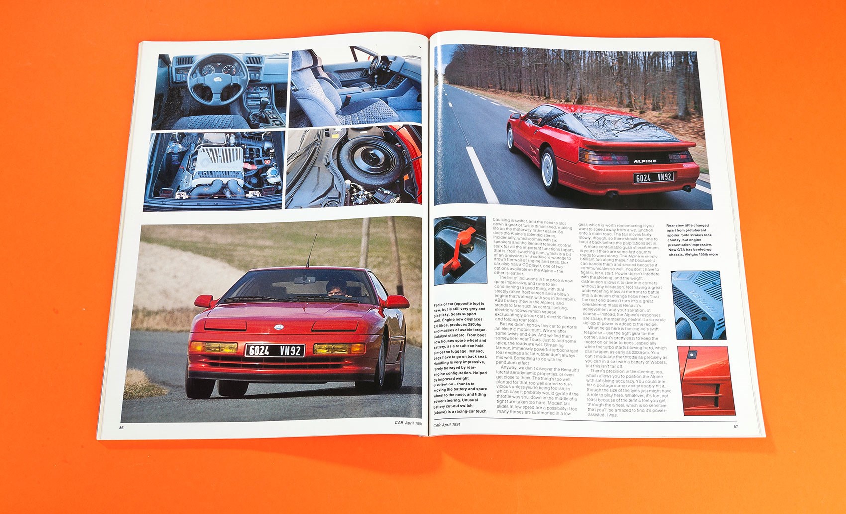 Plastic Fantastic! Alpine A610 tested (CAR archive, April 1991)