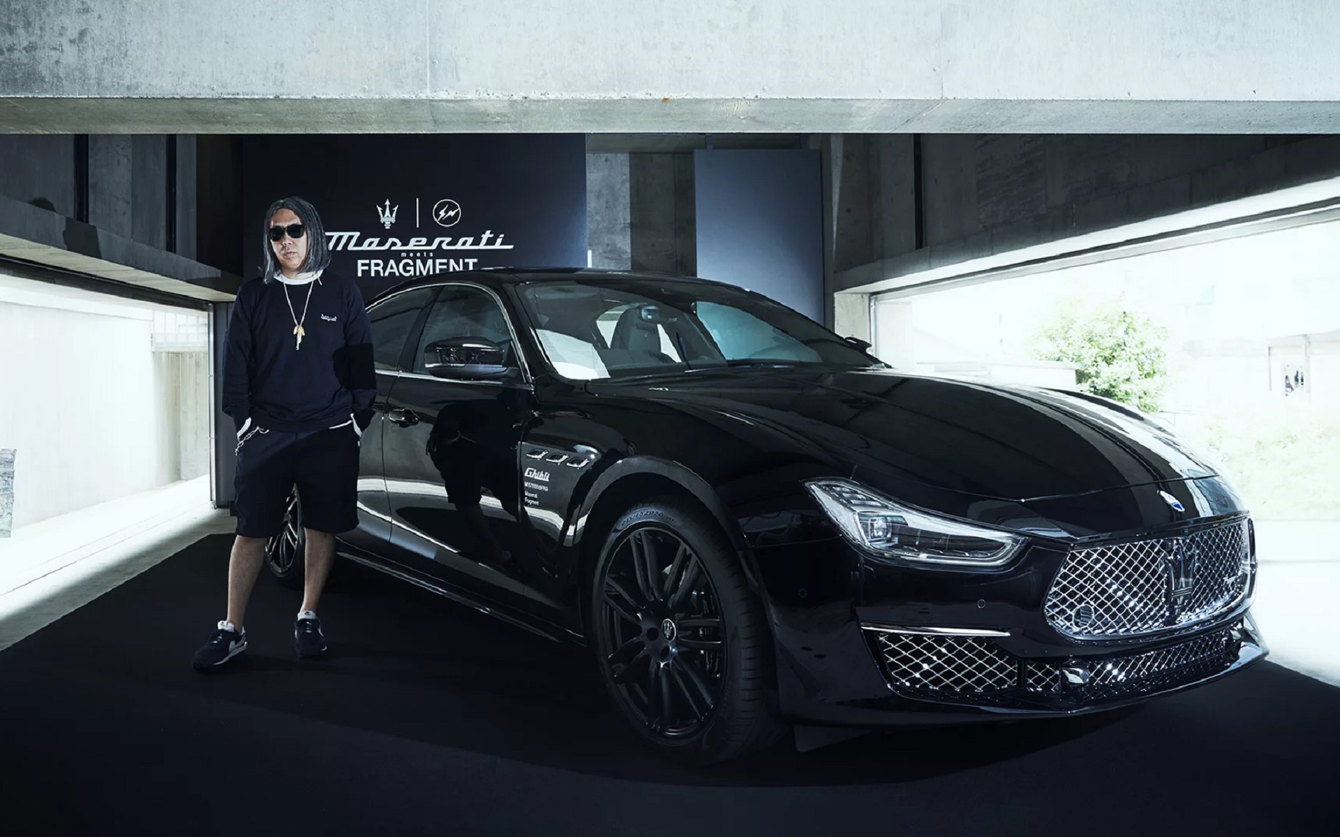 マセラティ、デザイナー藤原ヒロシ氏が手掛けた世界に1台の特別展示車