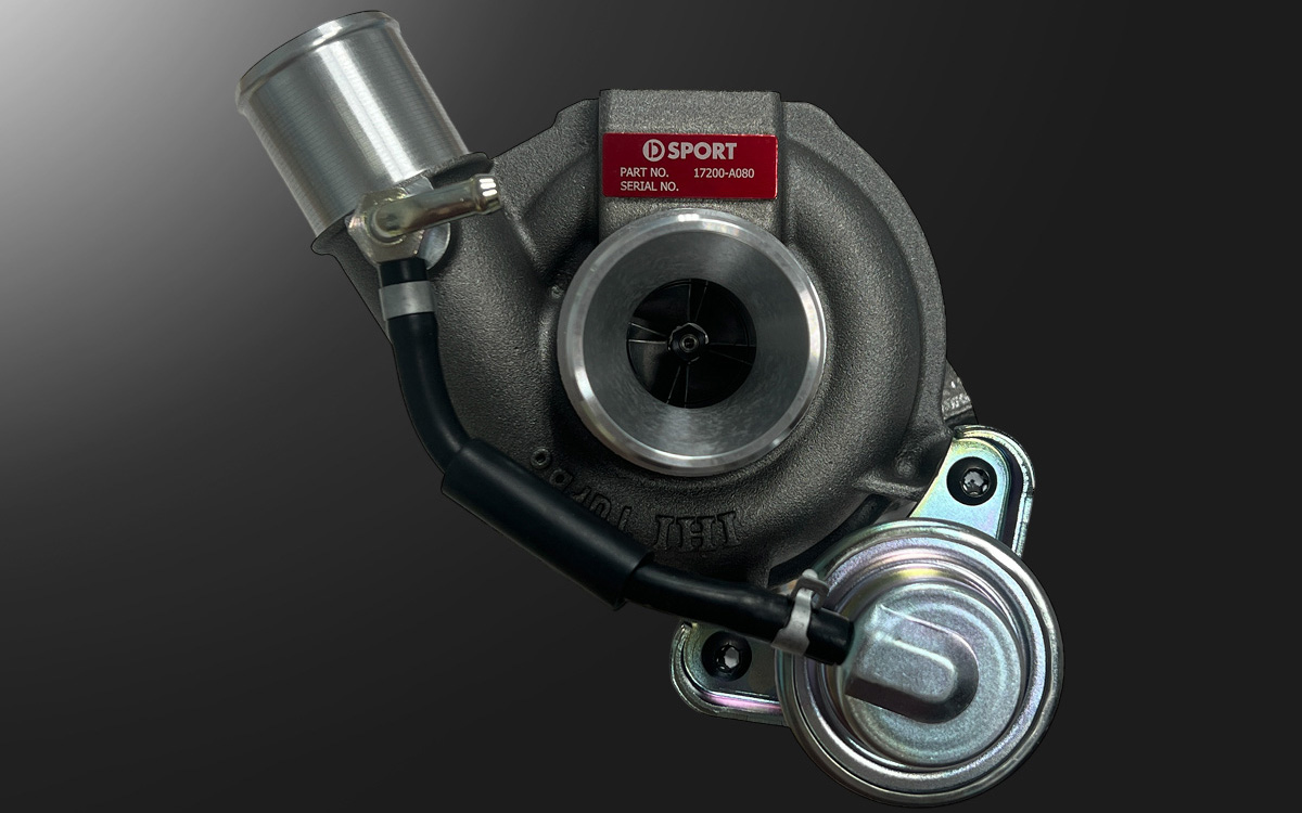 D-SPORT、コペン（L880K）用「ターボチャージャー」 最大ブースト圧へ
