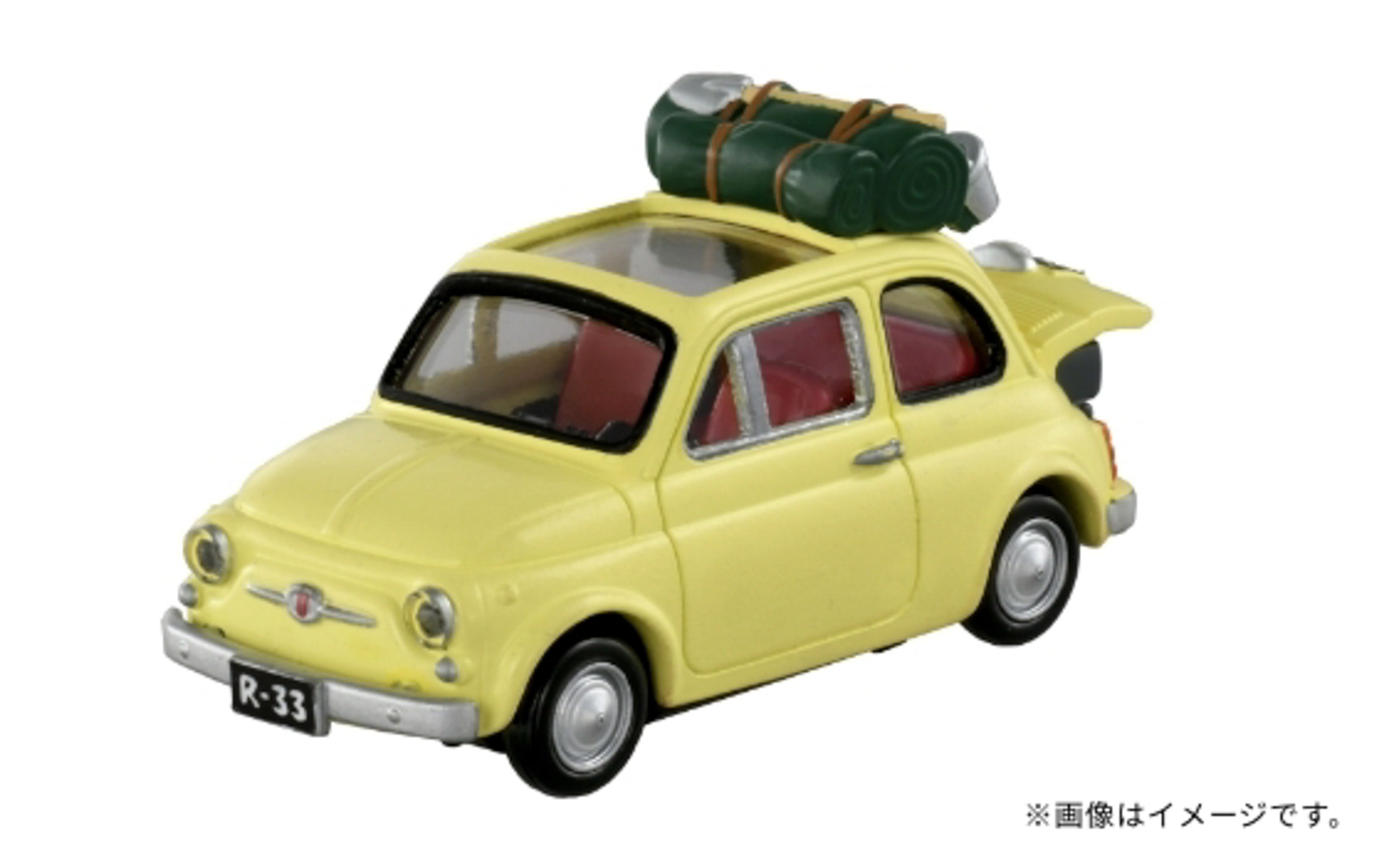 ルパン三世 THE FIRST フィアットFIAT コラボ マグネット フィアットと