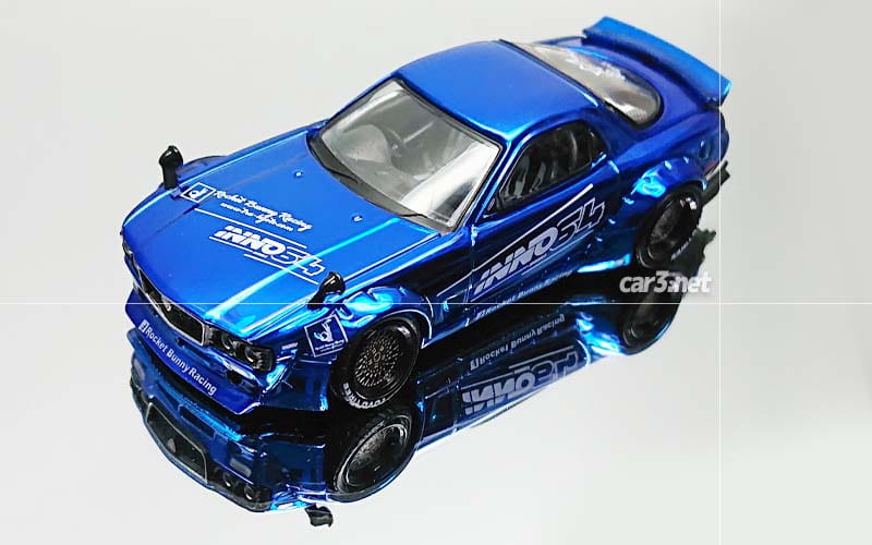 イノモデル-INNO64-パンデム・ロケットバニー・RX-7（FD3S）クローム