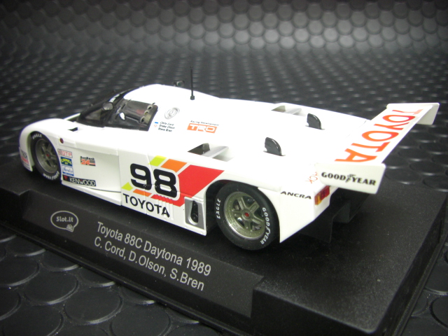 Slot It 1/32 ｽﾛｯﾄｶｰ SICA19A◇TOYOTA 88C 24H DAYTONA 1989 Drake