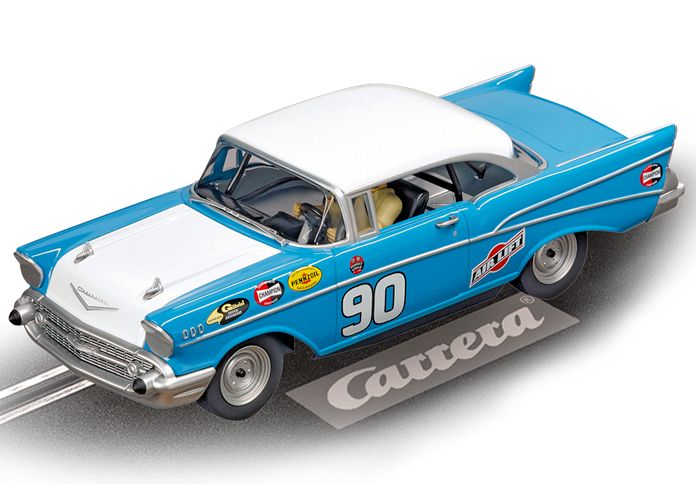 Carrera 1/32 ｽﾛｯﾄｶｰ 27555 ◇ CHEVROLET BEL AIR ＃90 ”Vintage stock