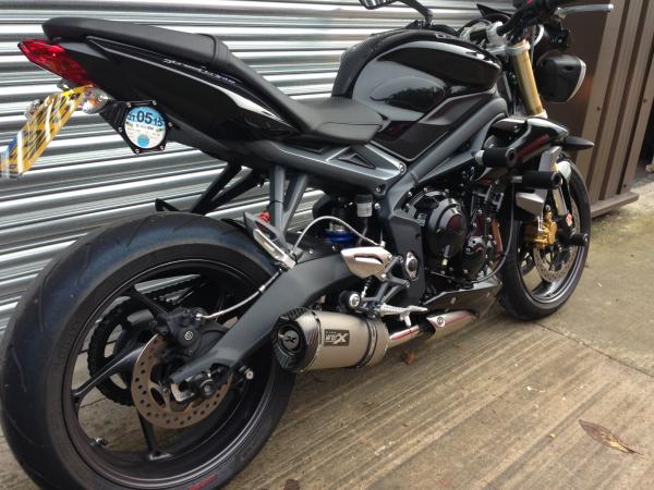 Pipewerx デイトナ/ストリートトリプル 675 13- スリップオン