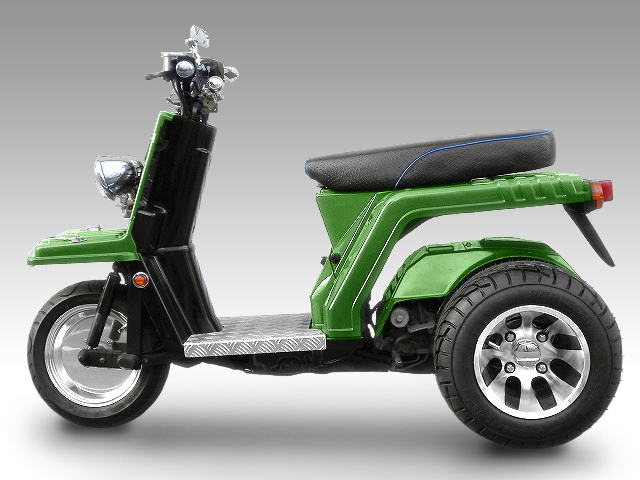 ジャイロ用ツートンアルミホイール バギータイヤ＆スペーサー40mm