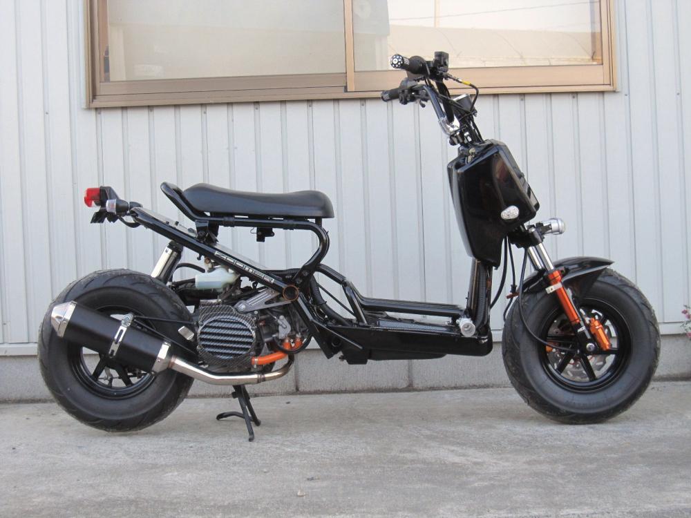 ZOOMER用ローダウンシートフレーム（ブラック） | Rin Parts（リン