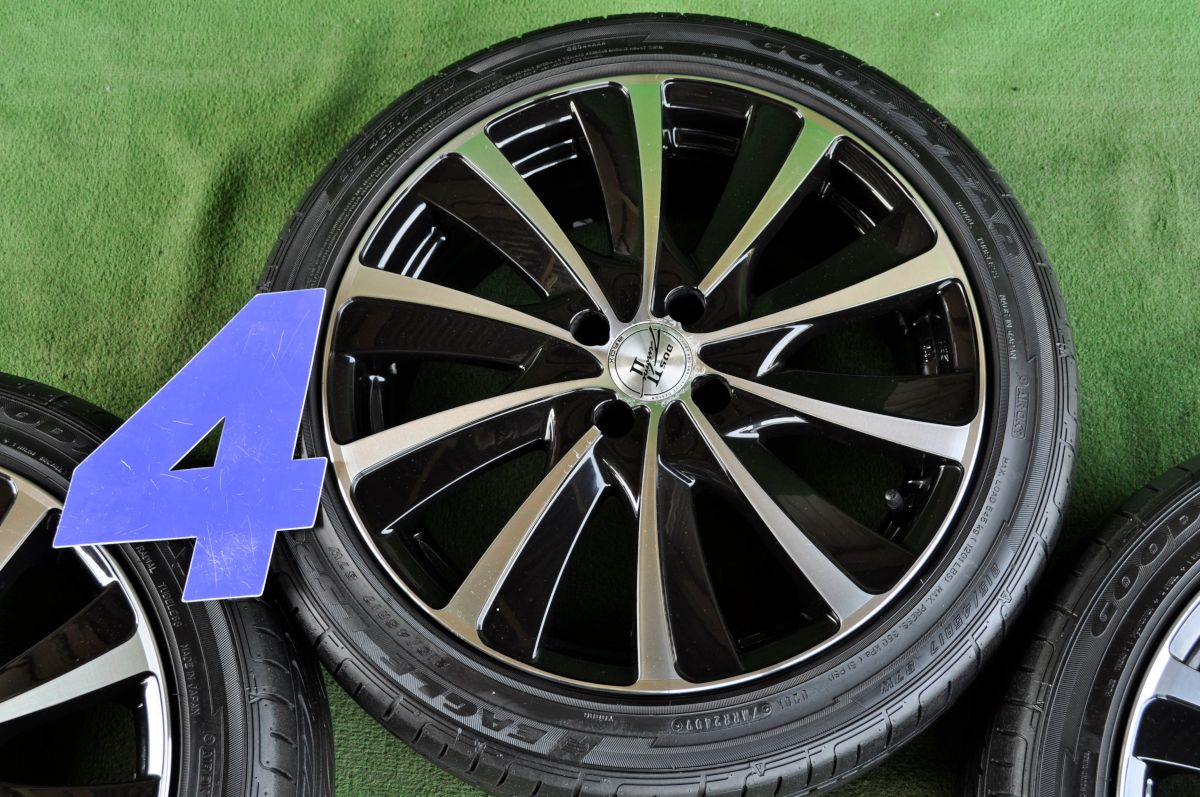 ロクサーニBADX DOS turbine2 16×6.5 4h100 +53