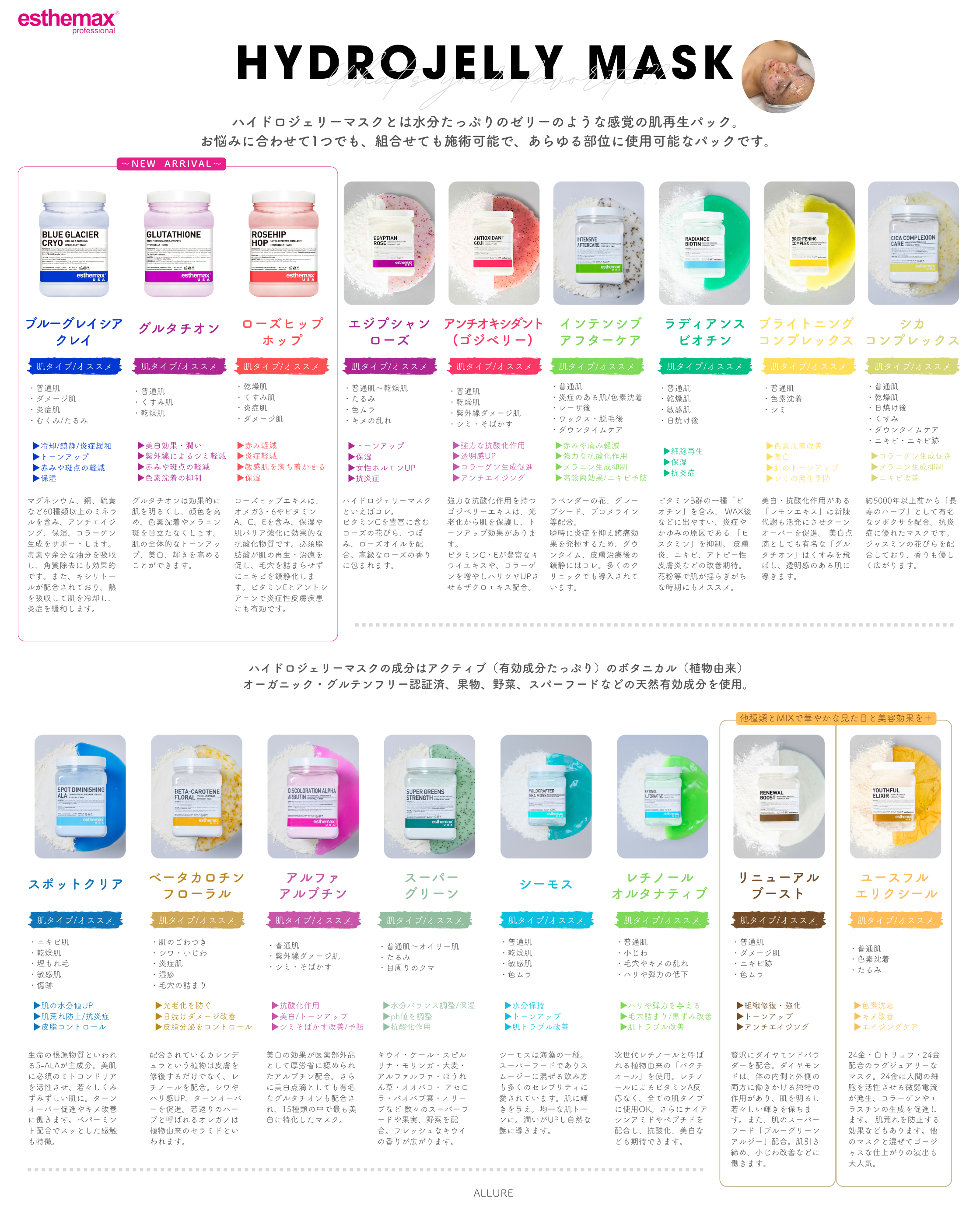 ハイドロジェリーマスク【ゴジベリー】｜エステマックス正規総代理店