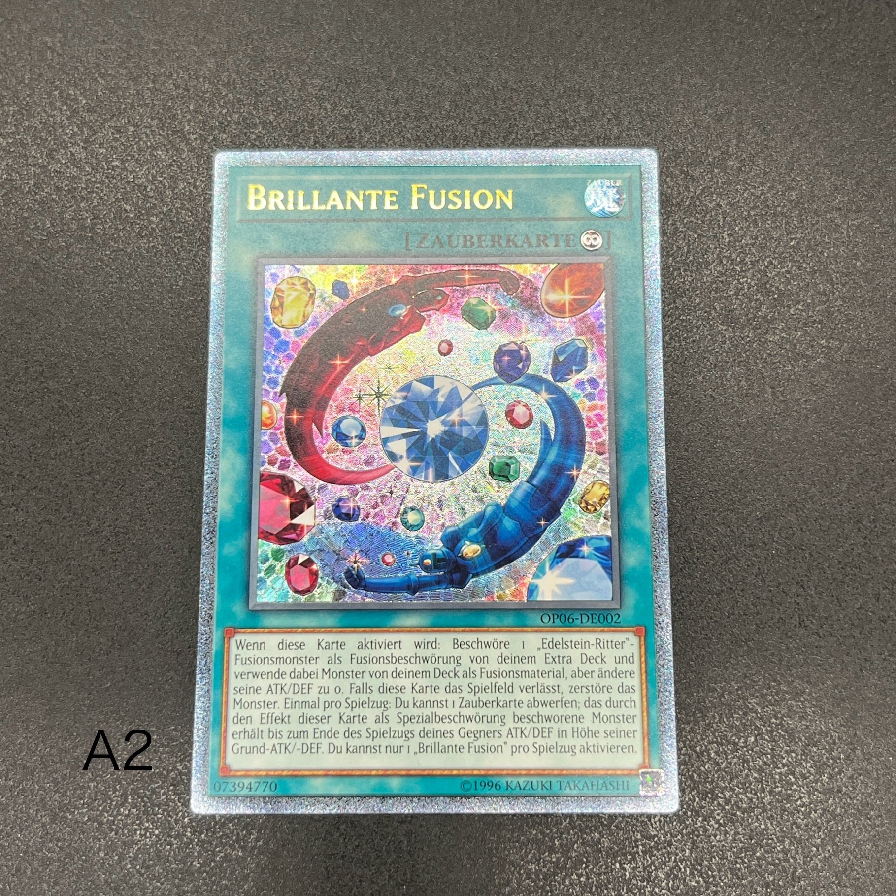 遊戯王 ブリリアント・フュージョン/レリーフ/ドイツ/EU版 – カード