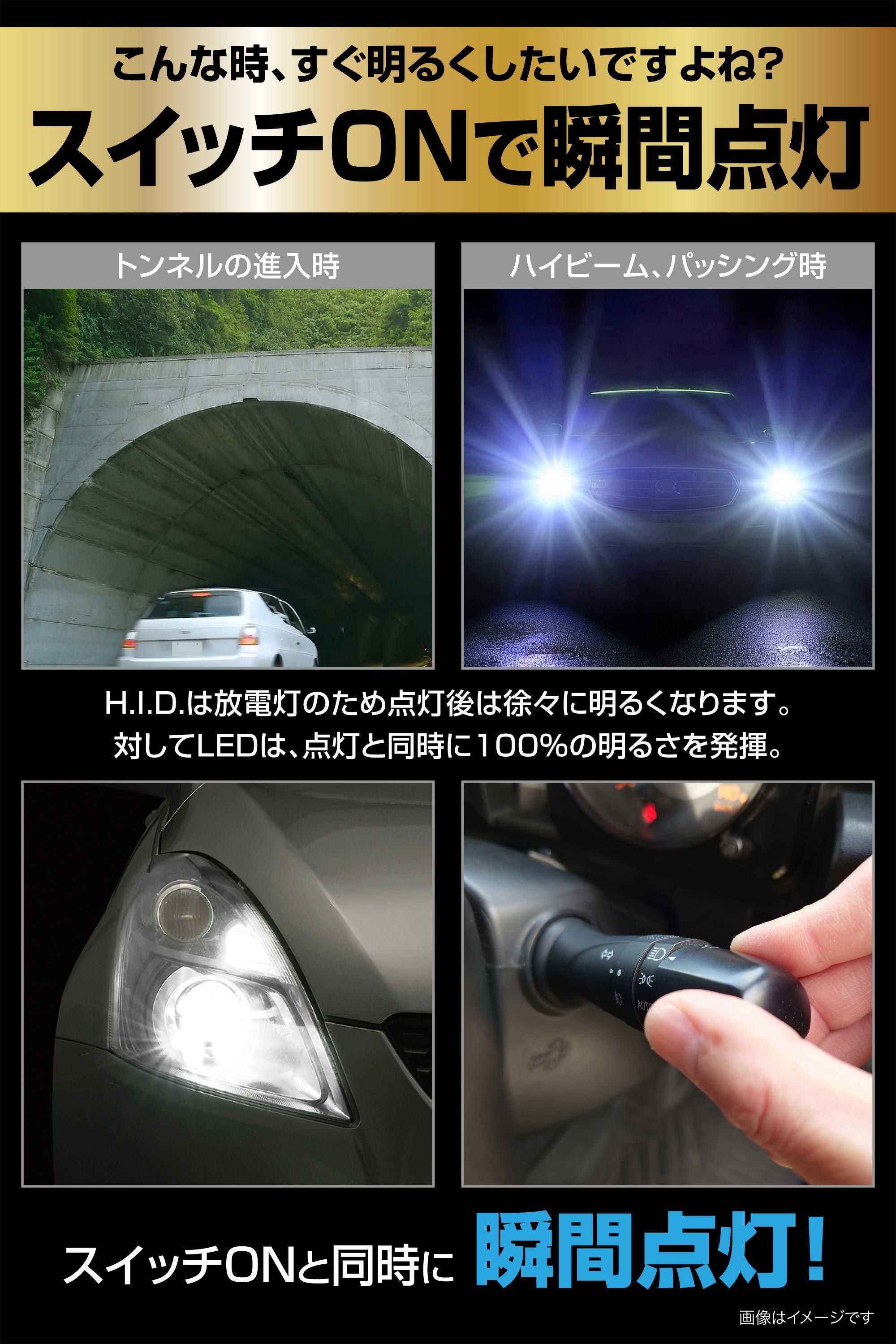 BW904 GIGA LEDヘッドバルブ D10 6000K D4S | カーメイト 公式