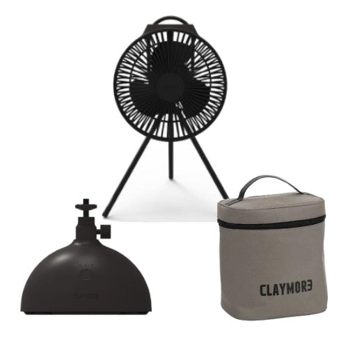 Prism（プリズム） 7inchサーキュレーター+回転台+ポーチ CLAYMORE