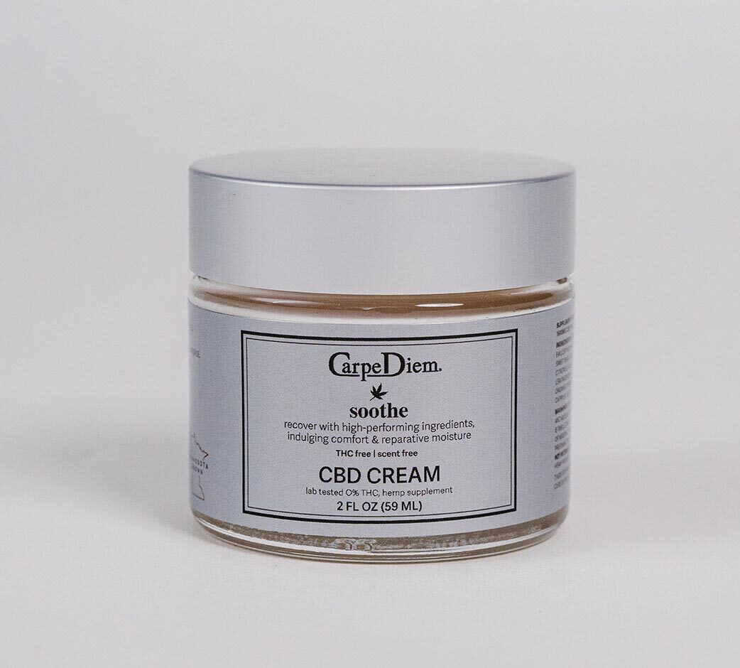 Spa Soothe CBD Cream (THC-Free) - Carpe Diem CBD